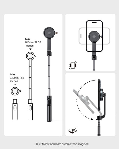 Selfie Stick Kit with Wireless Remote