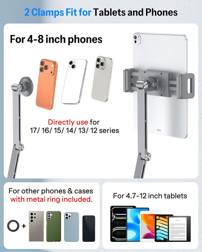 Aluminum Alloy Tablet/Phone Holder - CT9