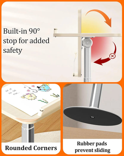 Ergonomic Adjustable Reading Holder with Clip