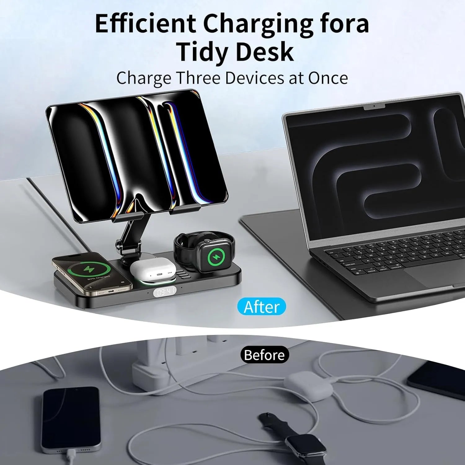 6 in 1 Wireless Charger for Apple Multiple Devices