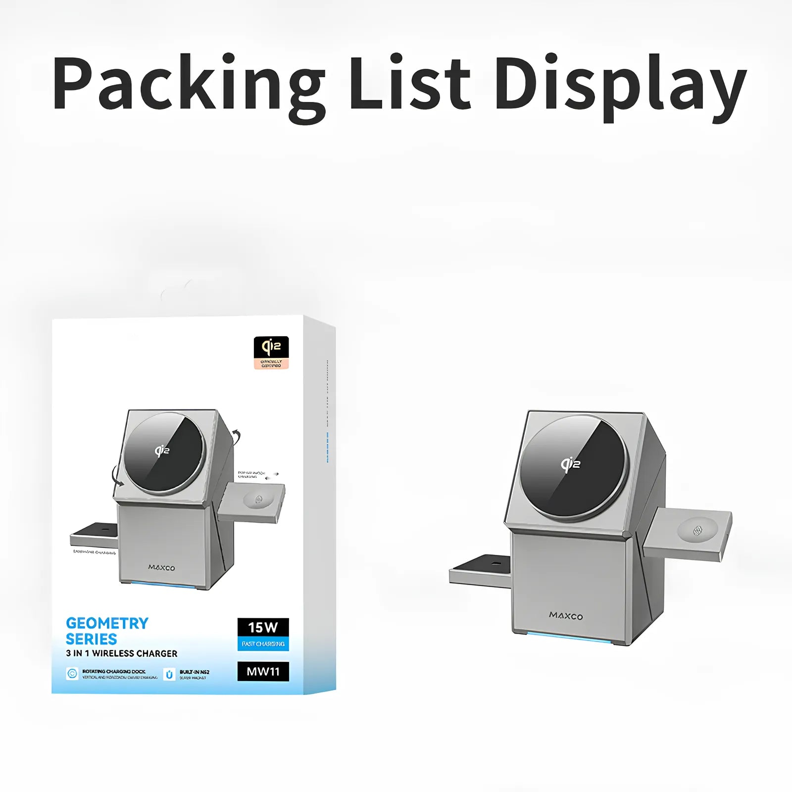 Cube Wireless Charger - Qi2 Certified