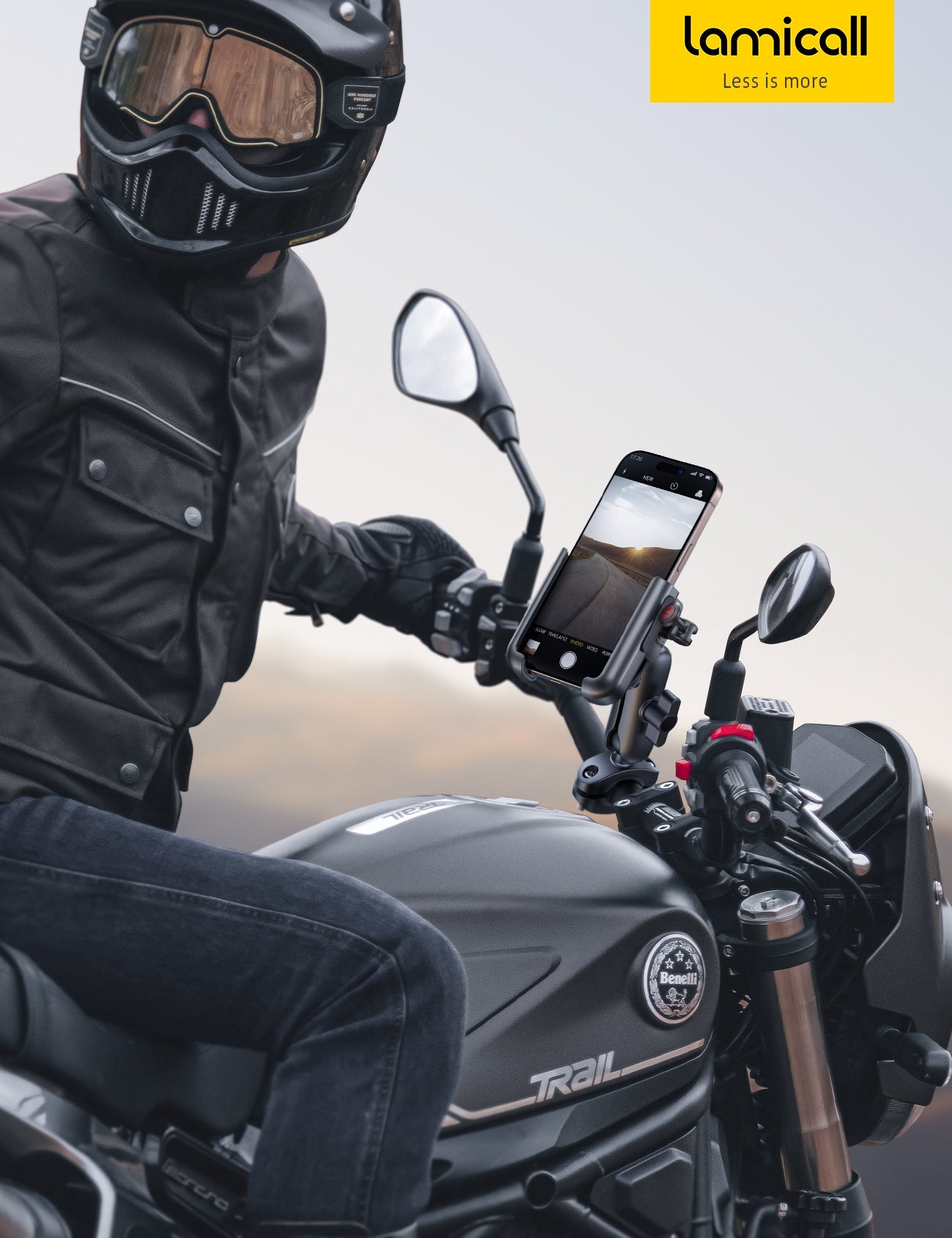 All Metal Motorcycle Phone Mount