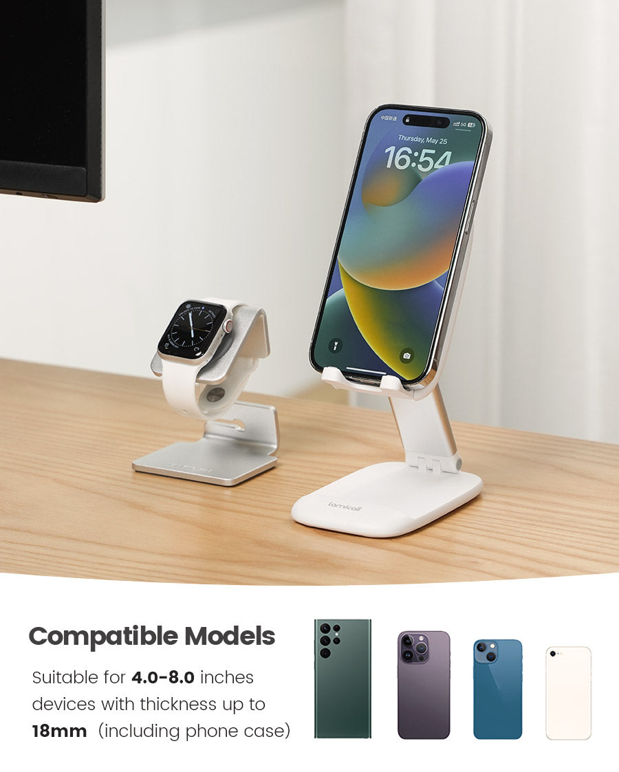 Height Adjustable & Foldable Phone Holder