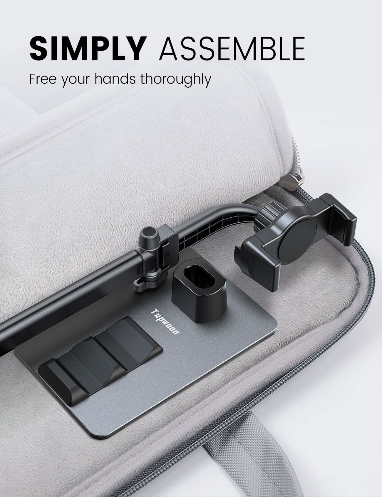 2-in-1 Multifunctional Tablet/Phone Holder