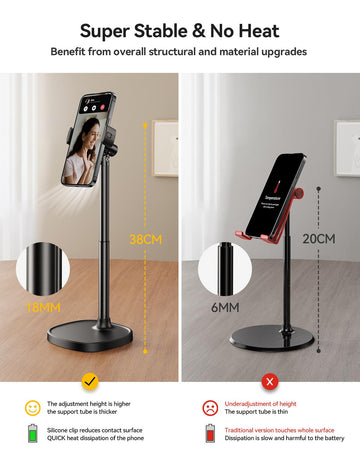 Jangebot™ Angle Height Adjustable Phone Stand