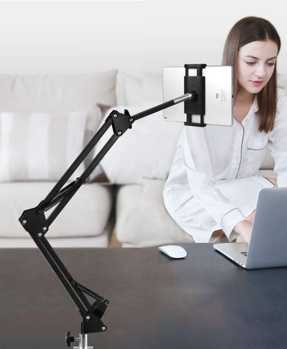 Universal Adjustable Tablet/Phone Holder - Long Arm Style