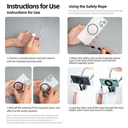 Magnetic Neck Mount for Phones