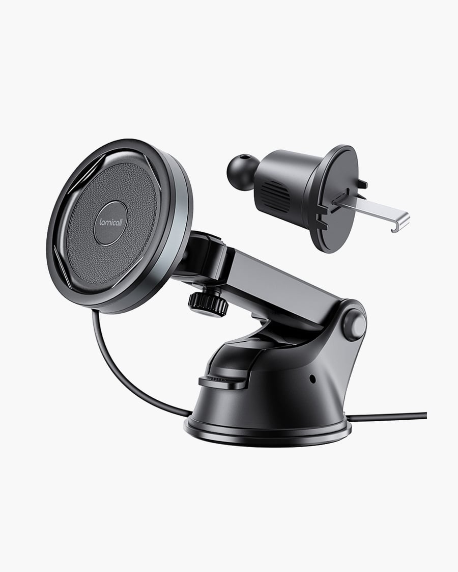 Wireless Car Charger Mount Kit with MagSafe