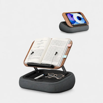 Adjustable Pillow Stand with Storage