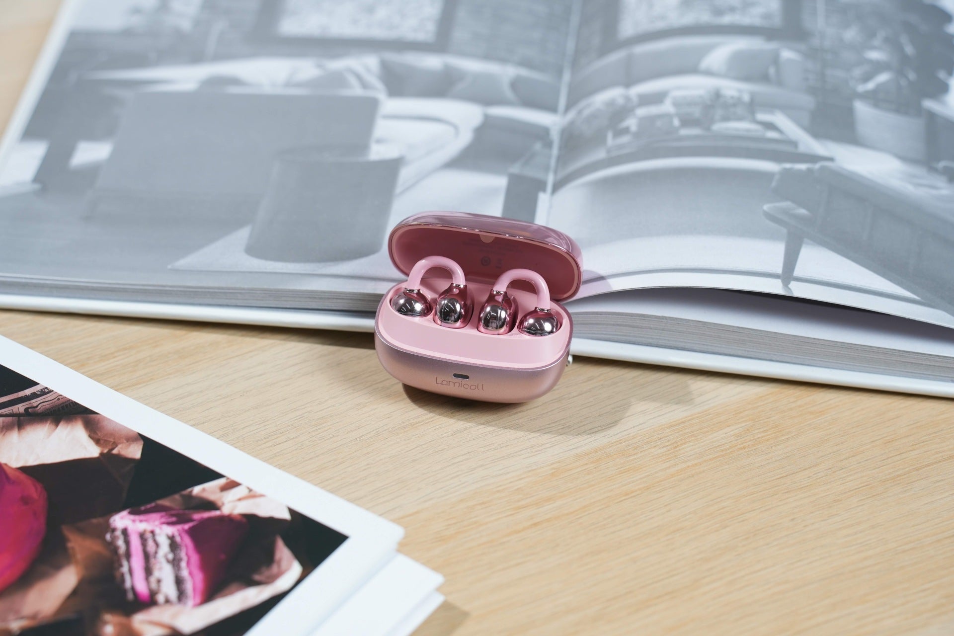 Earbuds Open Ear Wireless Bluetooth 5.4 Headphones