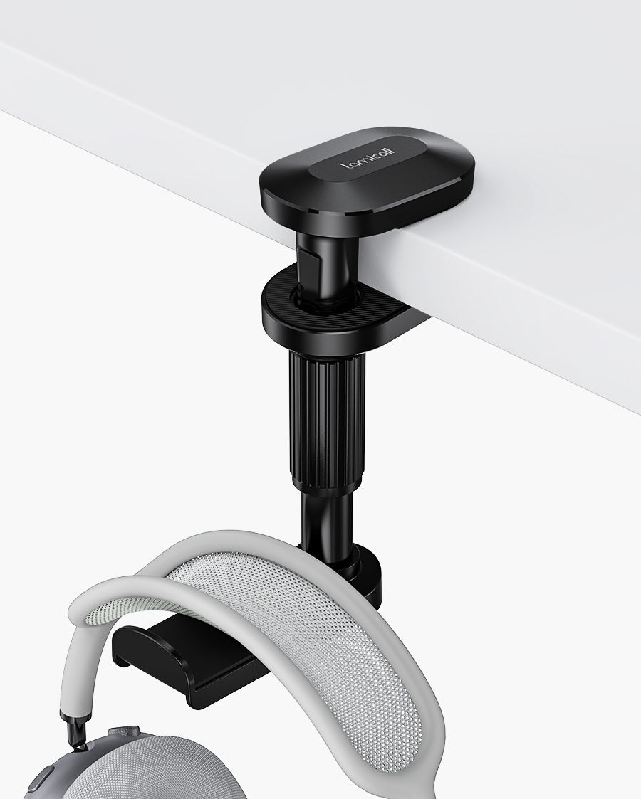 Headset Hanger with Rotating for Under Desk - DH03