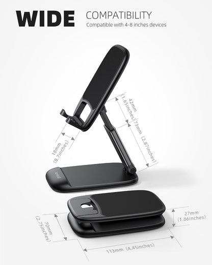 Height Adjustable & Foldable Phone Holder
