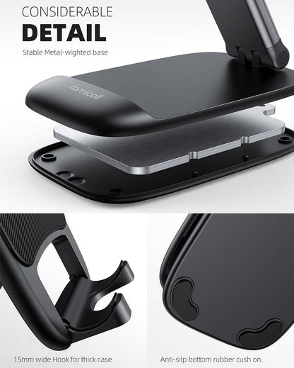 Height Adjustable & Foldable Phone Holder
