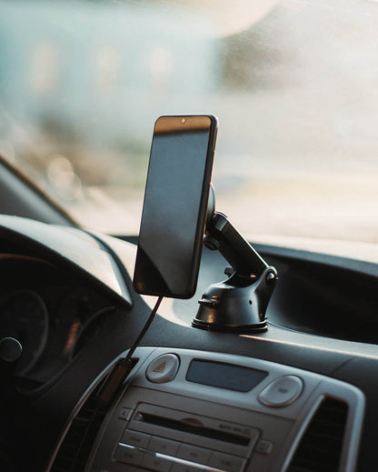 Wireless Car Charger Mount Kit with MagSafe