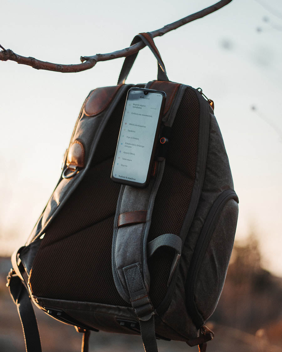 Magnetic Phone Holder Kit for Backpack Strap