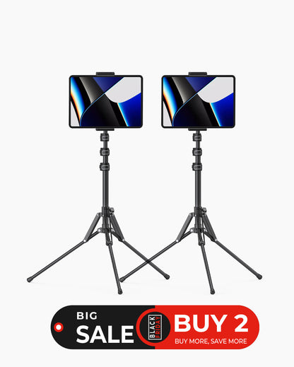 64.9" Tablet Holder Mount with Adjustable Height - FT02