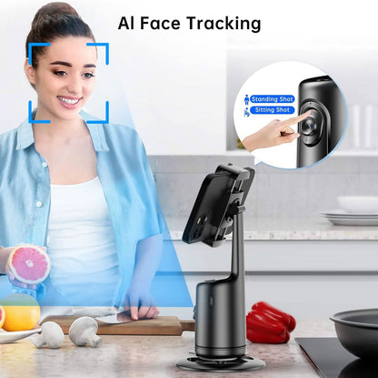 Smart AI Facial Recognition Smartphone Stand