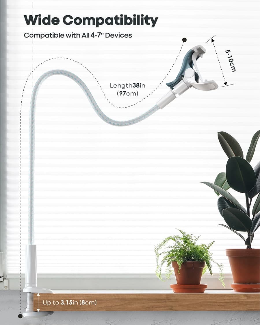 Gooseneck Phone Holder Bed - DT04