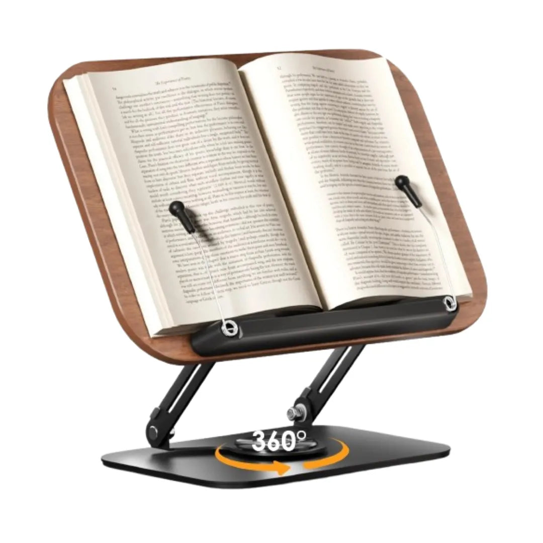 Adjustable Reading Holder with 360°Rotating Bases