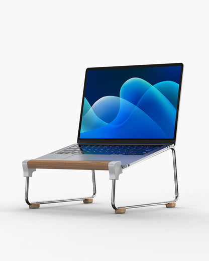 Walnut Wooden Laptop Stand - LN05