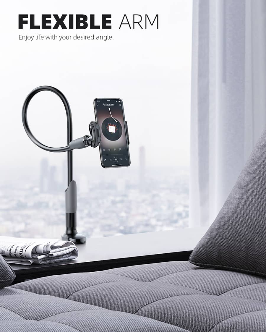 Phone Holder Bed Gooseneck Mount - LS05