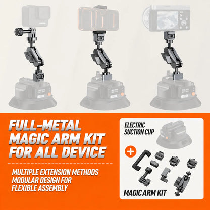 4.5" Electric Suction Cup Camera Mount