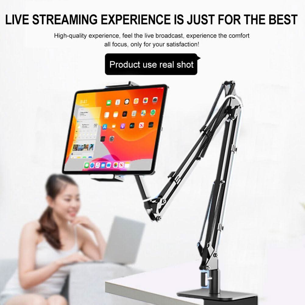 Universal Adjustable Tablet/Phone Holder - Plug-in Style