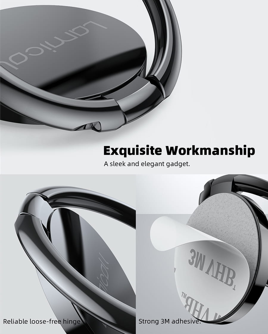 Cell Phone Ring Holder Finger Kickstand - RS01