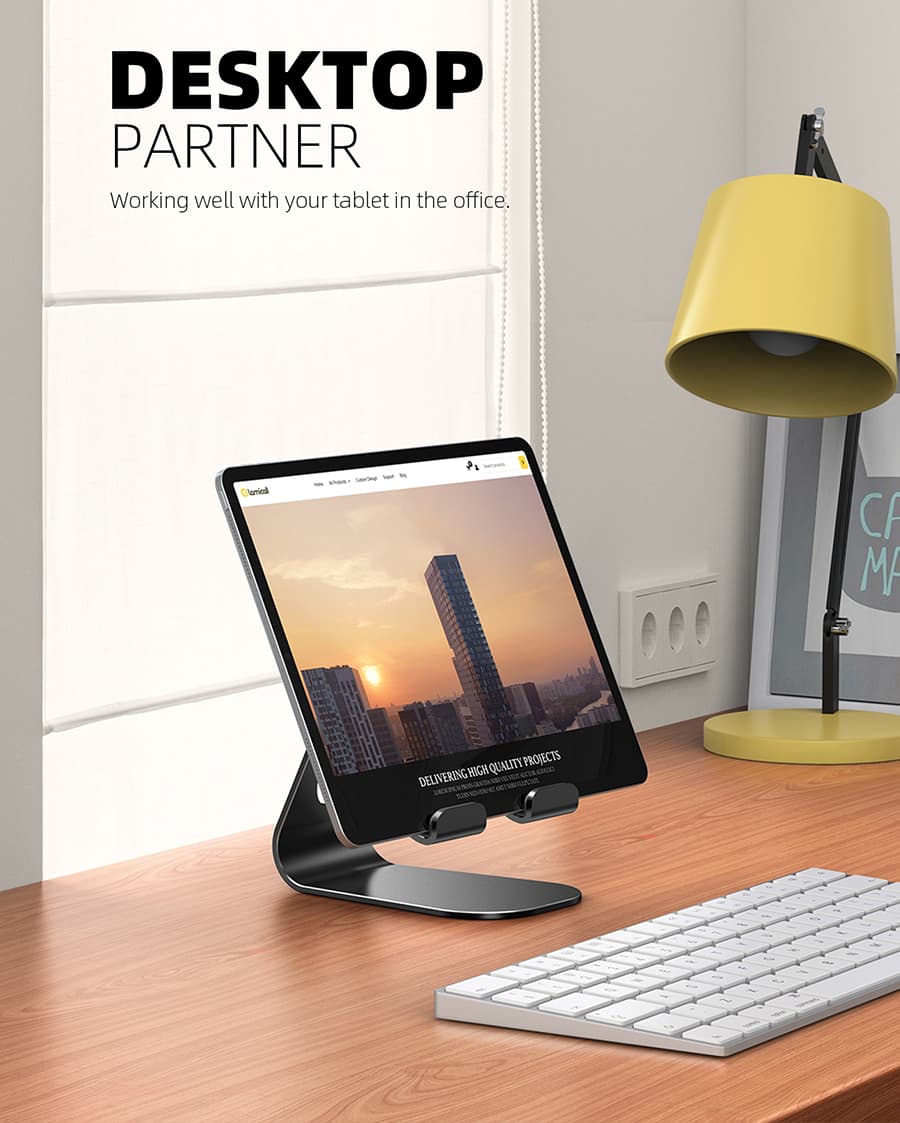 Multi-angle Adjustable Tablet Stand for Desk