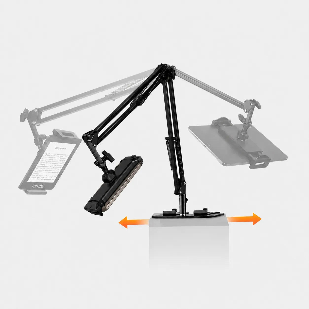 Universal Adjustable Tablet/Phone Holder - Plug-in Style