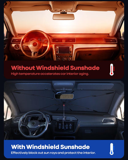 Car Windshield Sunshade Umbrella - VHDS01