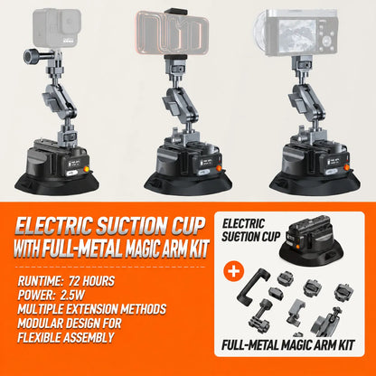 4.5" Electric Suction Cup Camera Mount