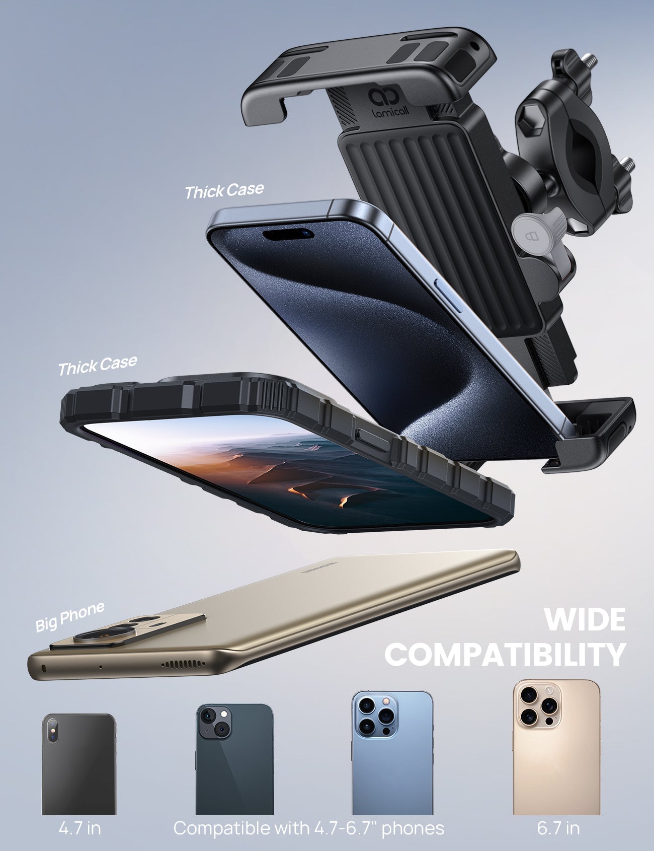 Bike Motorcycle Phone Mount - C62