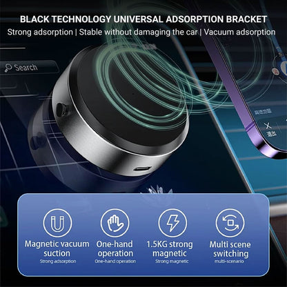 Magnetic Suction Cup Holder