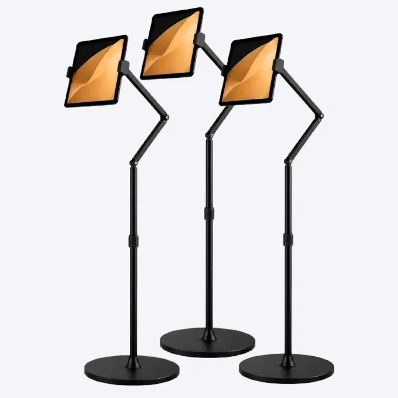 Universal Adjustable Tablet/Phone Floor Stand - Premium