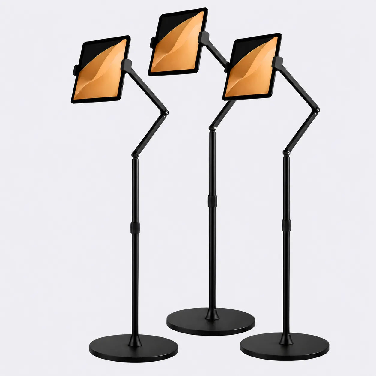 Universal Adjustable Tablet/Phone Floor Stand - Premium