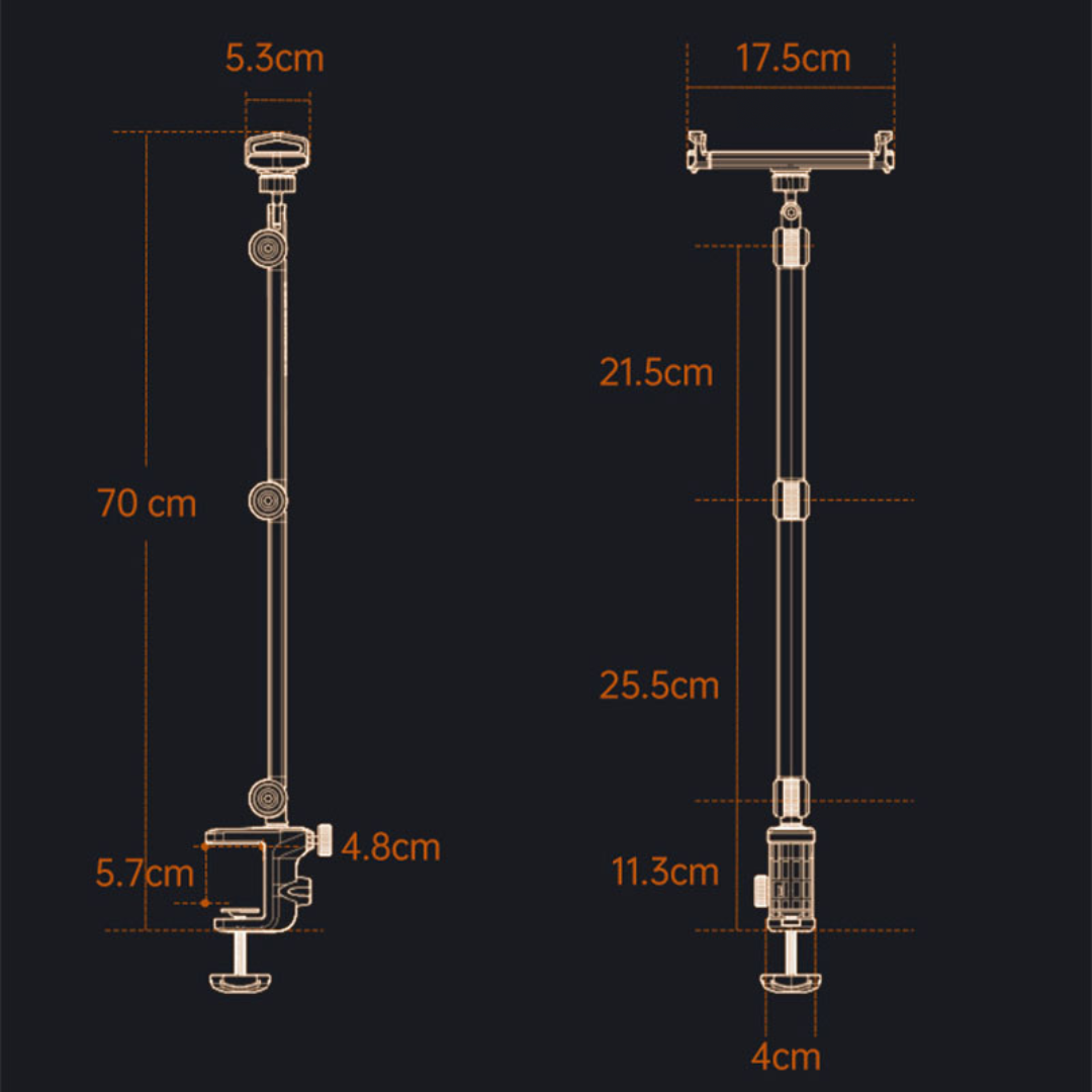 Universal Adjustable Tablet/Phone Holder - Premium