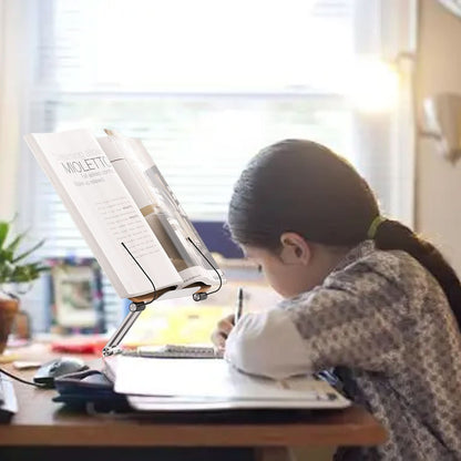 360° Rotatable and Foldable Alumnium-Wooden Stand