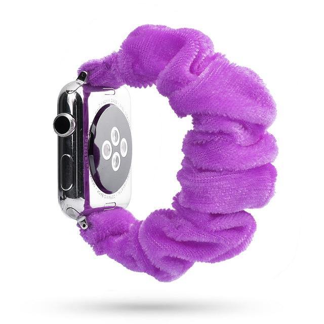 Light Purple Velvet Scrunchie